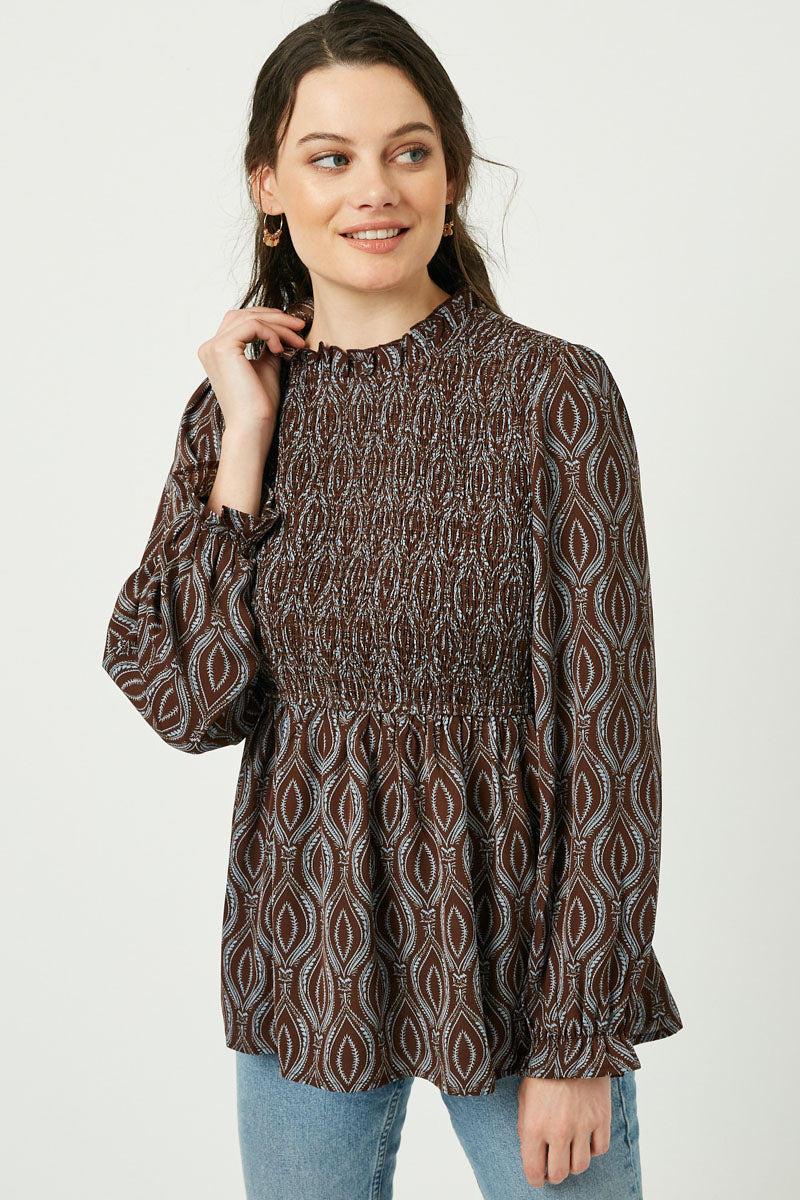 Ruffle Sleeve Top