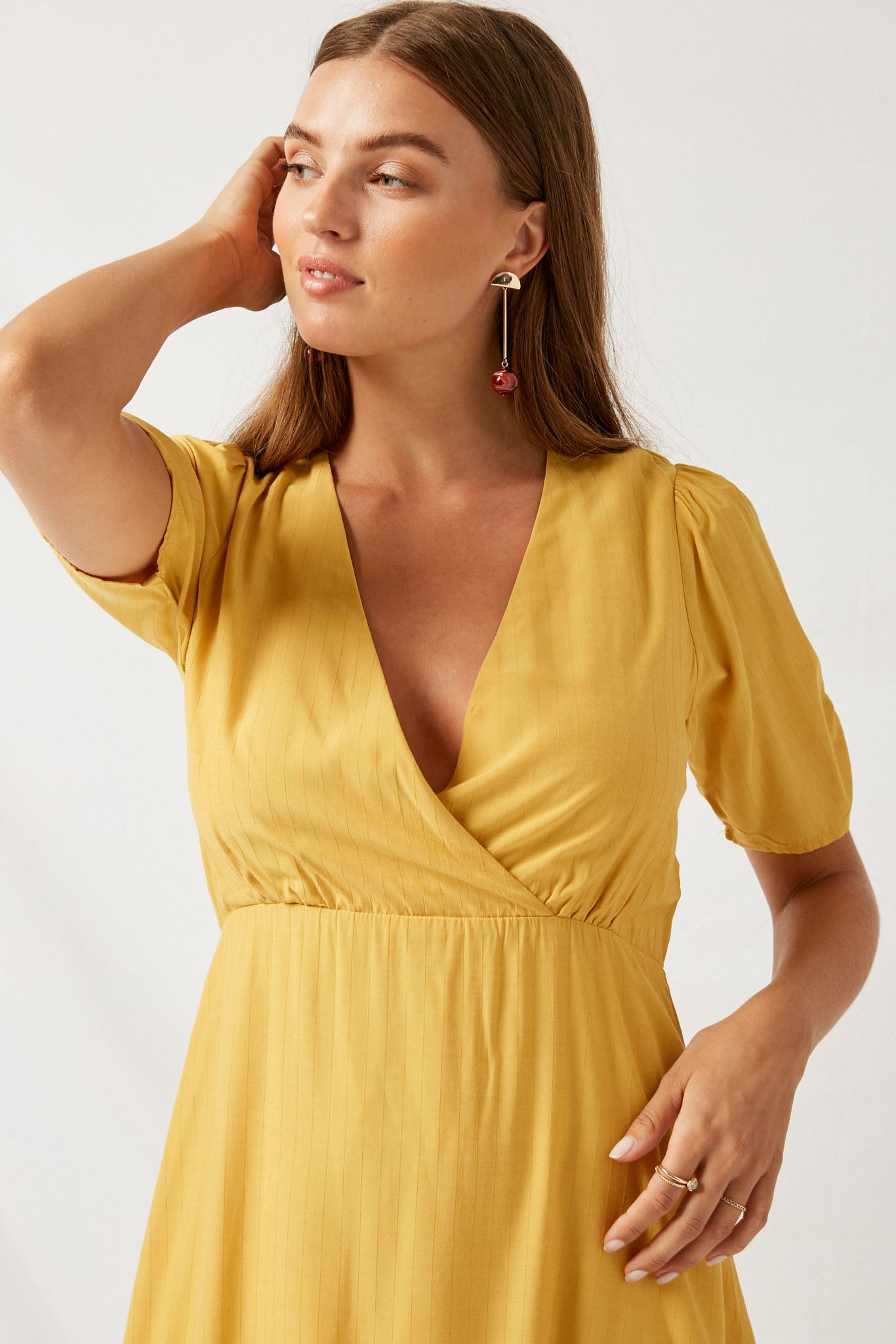 Women's Empire Waist Midi Dress | Boho Clothing Sophie & Hailee Women's Empire Waist Midi Dress | Boho Clothing Sophie & Hailee