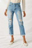 H7202 LIGHT DENIM- Front