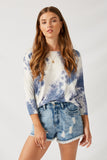 Tie Dye Dolman Sleeve Top