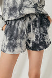 Tie Dye French Terry Knit Short