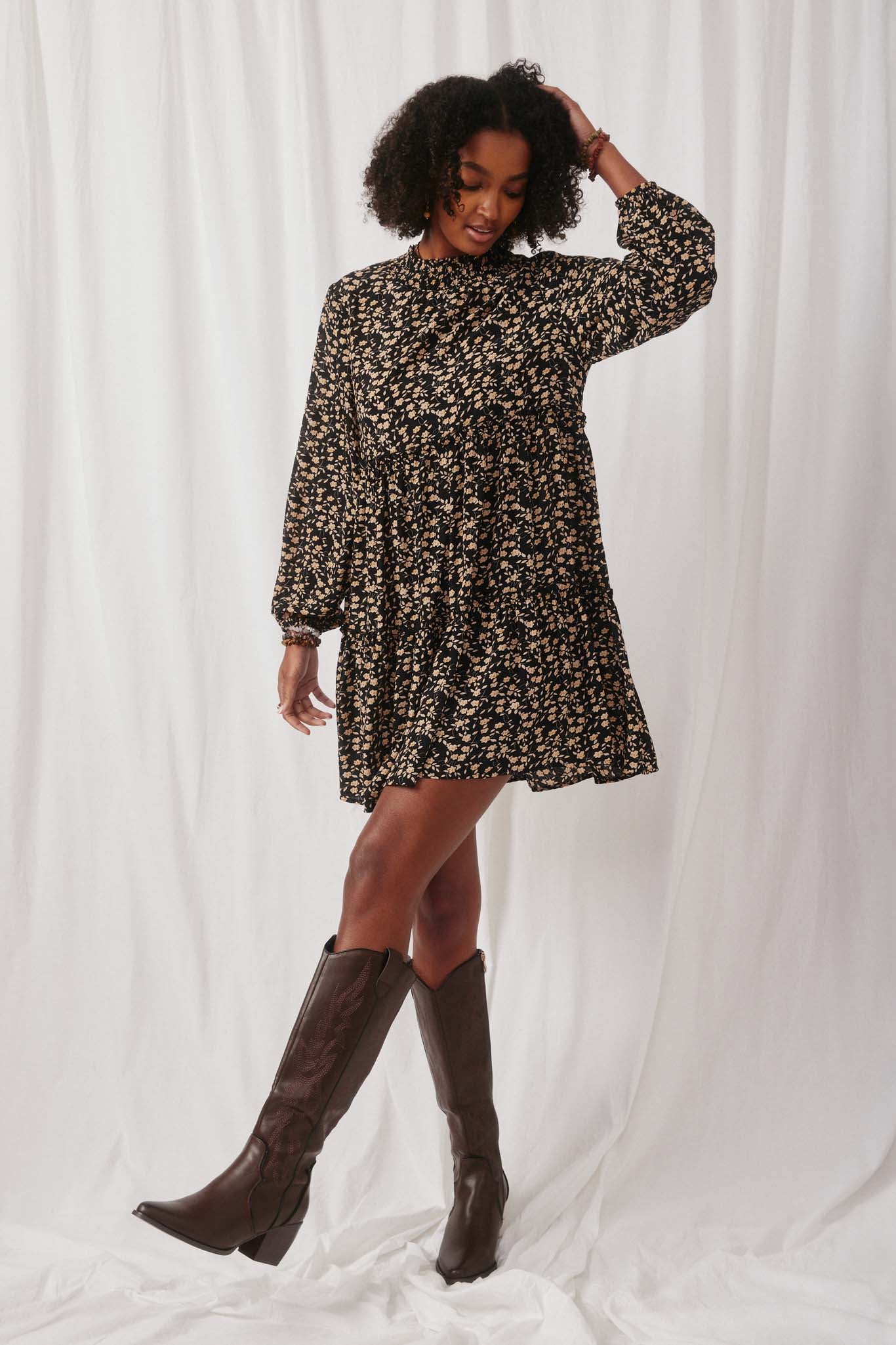 Womens Floral Ribbon Dress | Boho Clothing Sophie & Hailee Womens Floral Ribbon Dress | Boho Clothing Sophie & Hailee