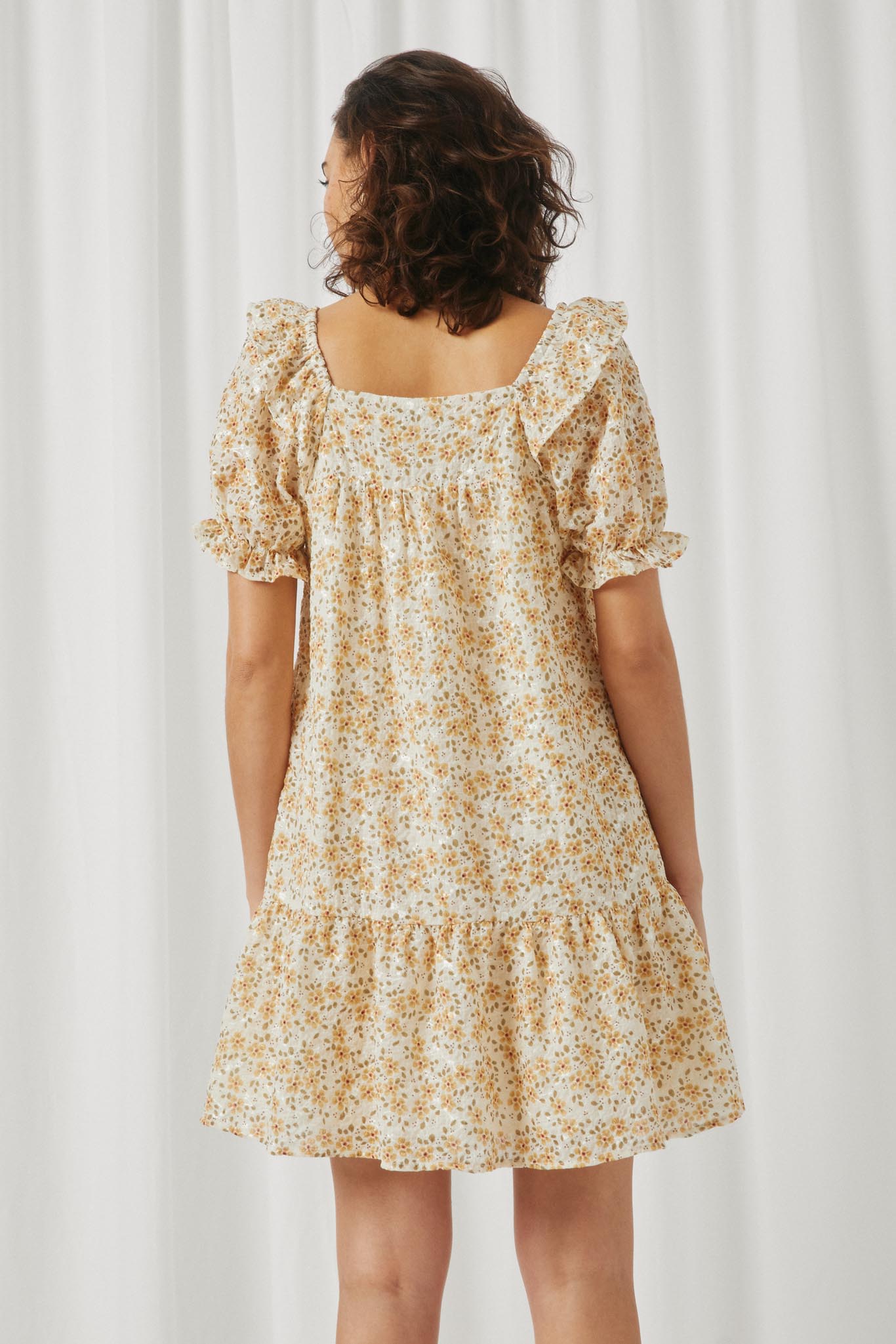 Textured Ruffled Modest Dresses and Skirts Textured Ruffled Modest Dresses and Skirts